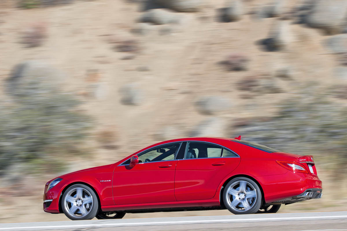 Mercedes CLS 63 AMG profile