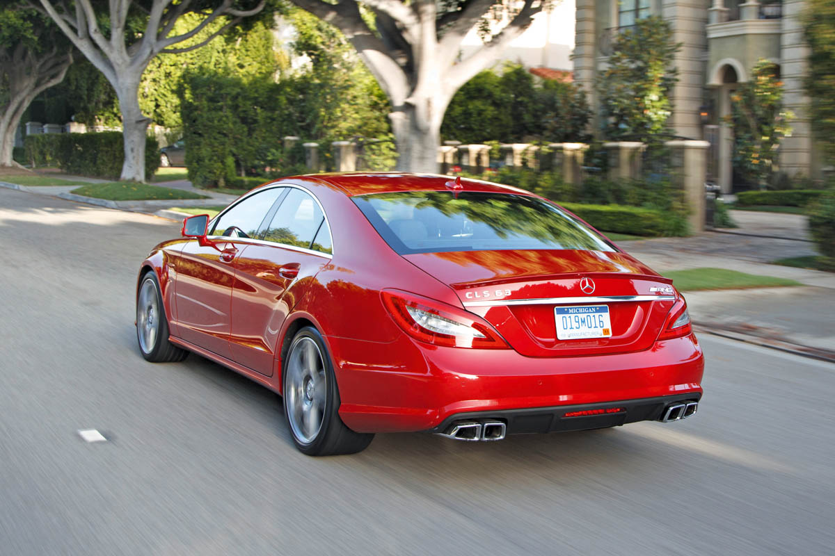 Mercedes CLS 63 AMG rear