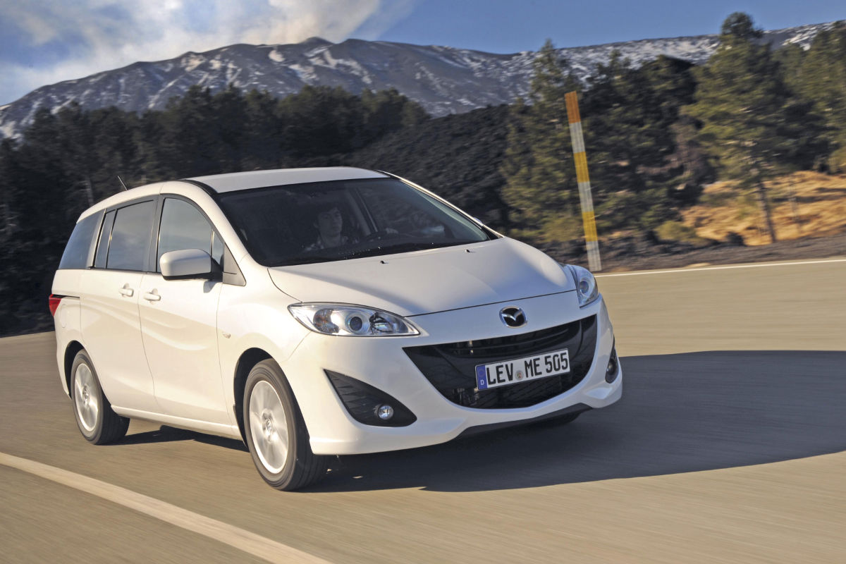 Mazda 5 1.6D track