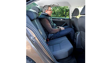 Volkswagen Jetta rear seats