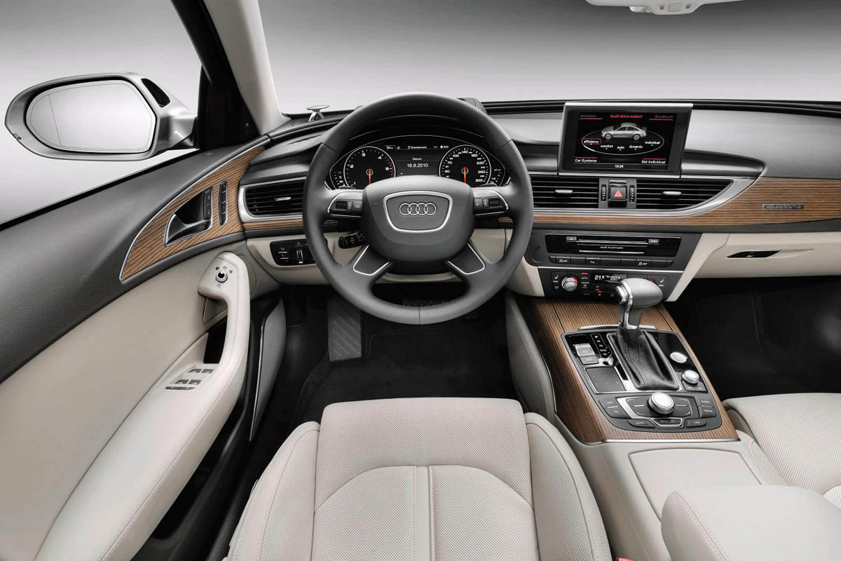 Audi A6 3.0 TDI S-line interior