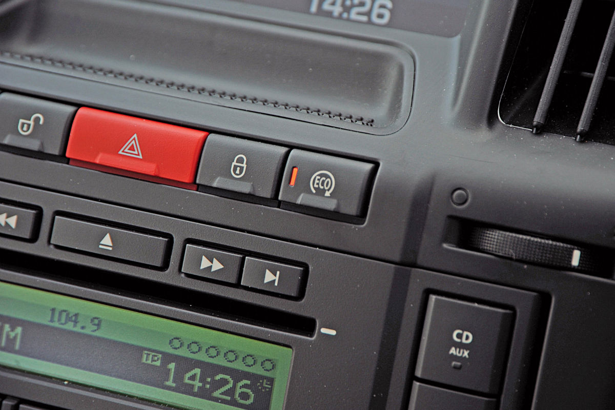 Land Rover Freelander eD4 eco button