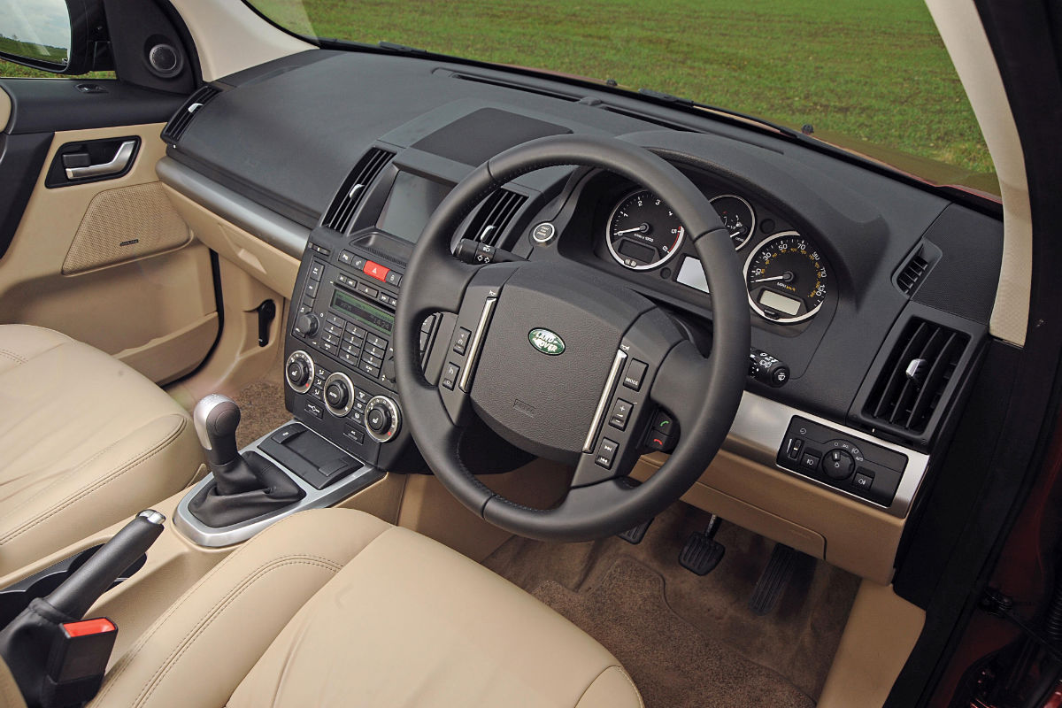Land Rover Freelander eD4 interior