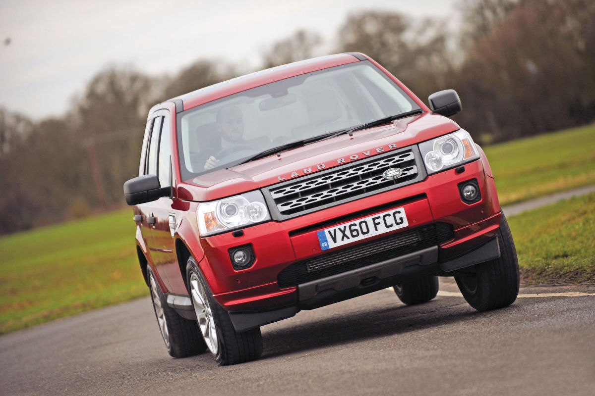 Land Rover Freelander eD4 corner