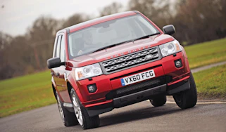 Land Rover Freelander eD4 corner