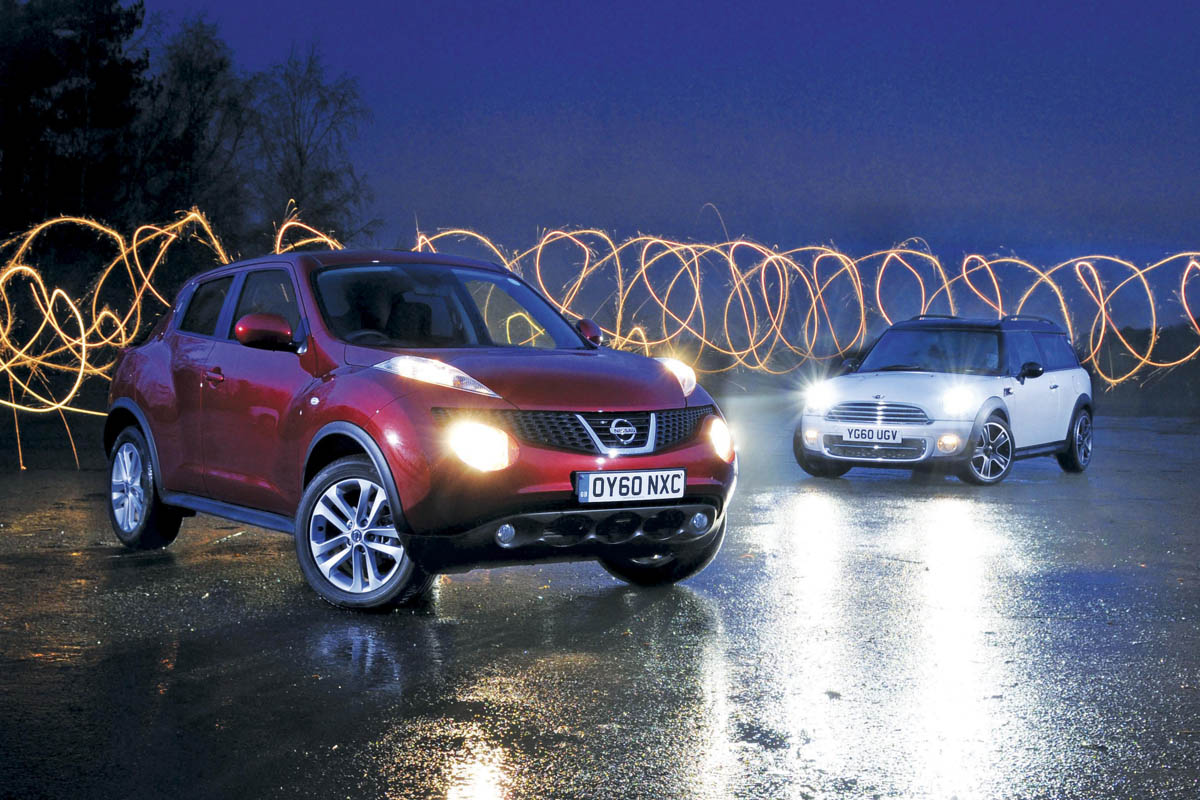 Nissan Juke vs. MINI Clubman