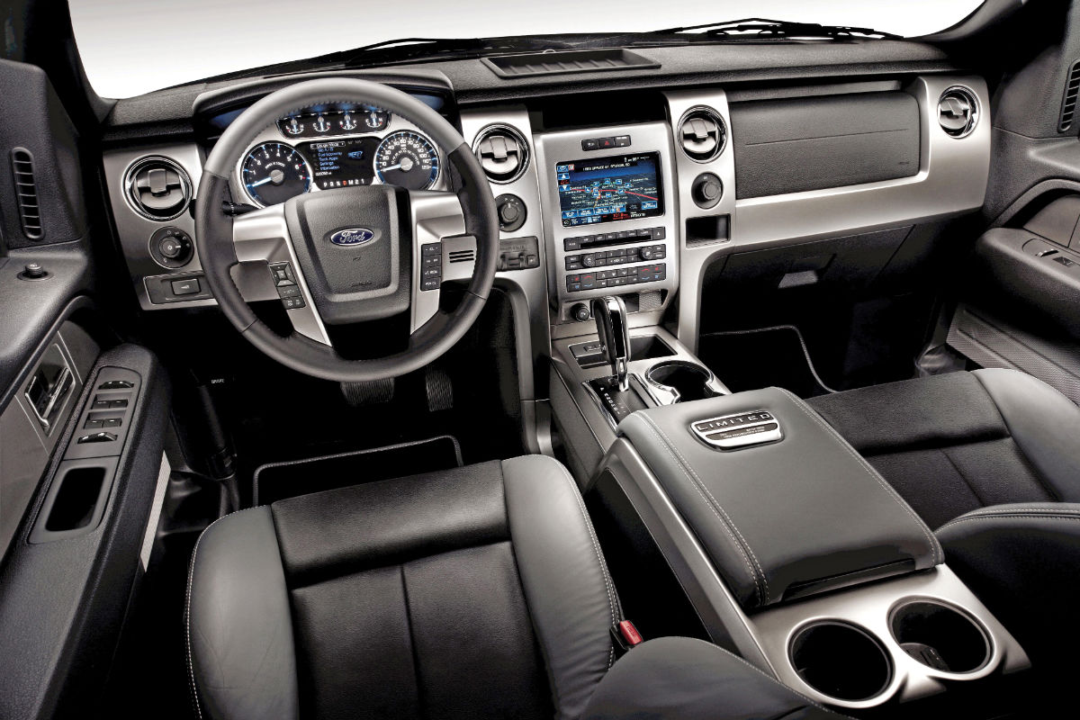 Ford F-150 interior