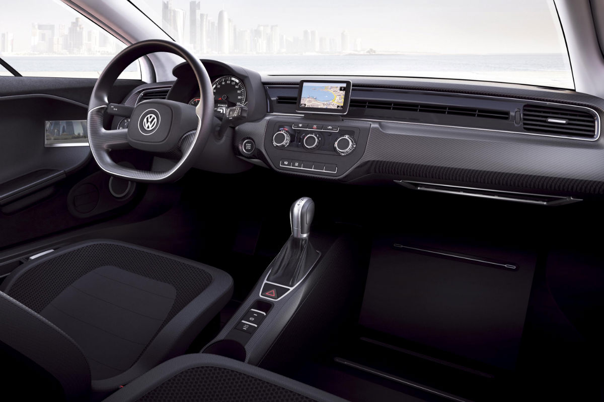 VW XL1 interior