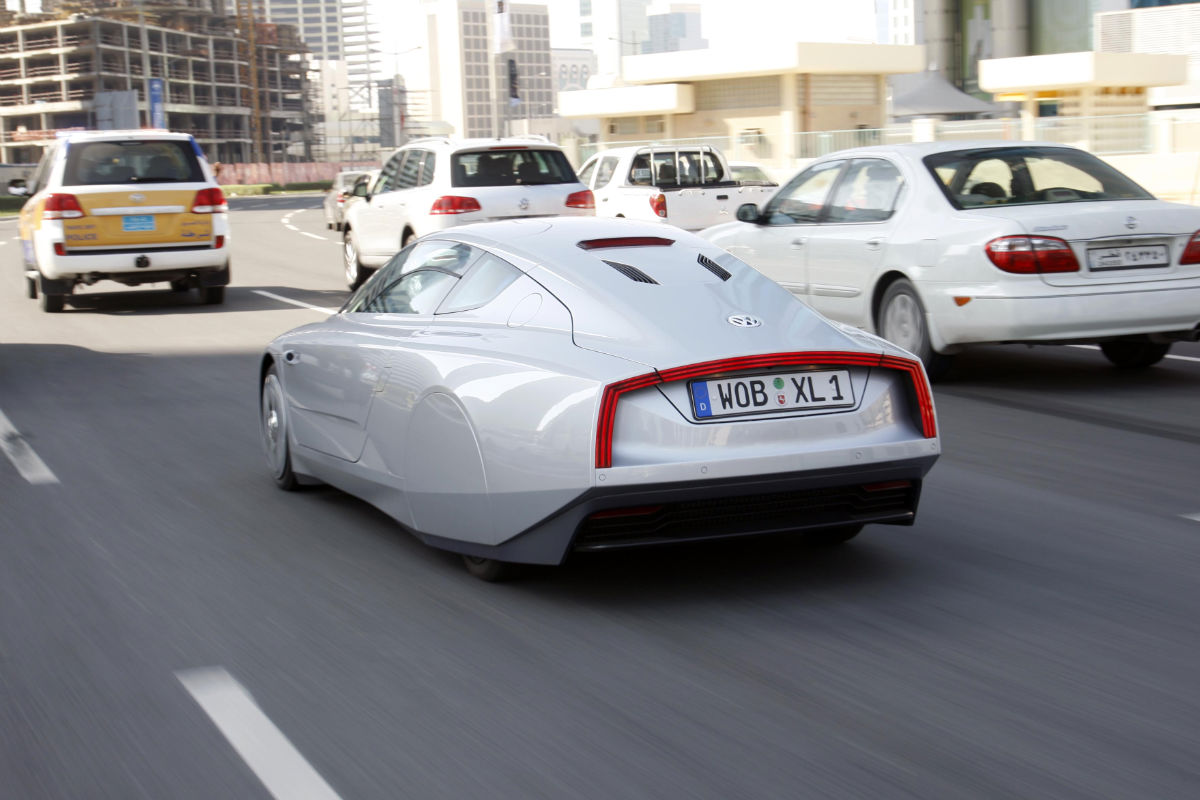 VW XL1 tracking