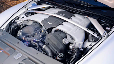Aston DB9 Volante Morning Frost