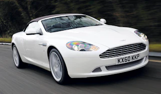 Aston DB9 Volante Morning Frost