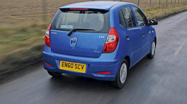 Hyundai i10 Blue rear