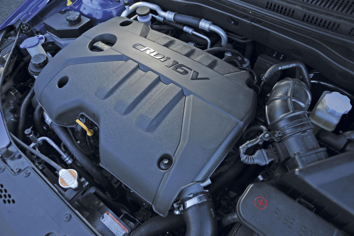 Kia Rio 1.5CRDi engine