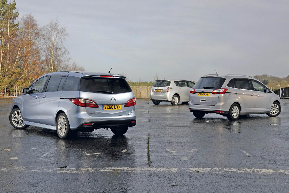 New Mazda 5 vs. rivals