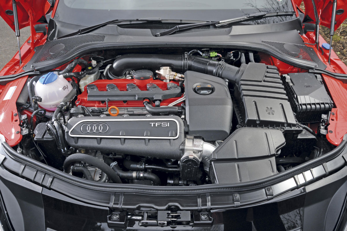 Audi TT RS 2.5-litre turbo engine