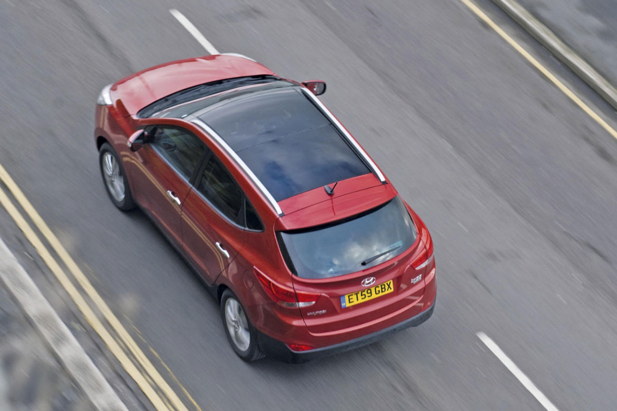 Hyundai ix35 rear