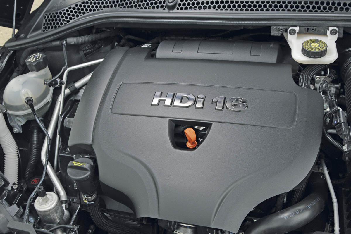 Peugeot 508 SW engine