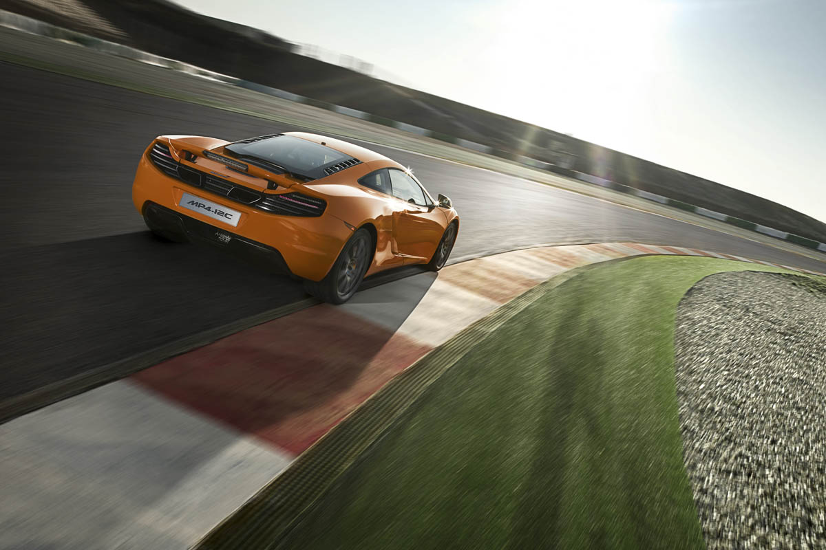McLaren MP4-12C review rear