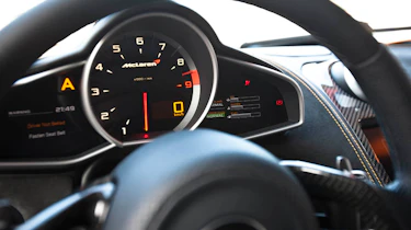 McLaren MP4-12C review dials