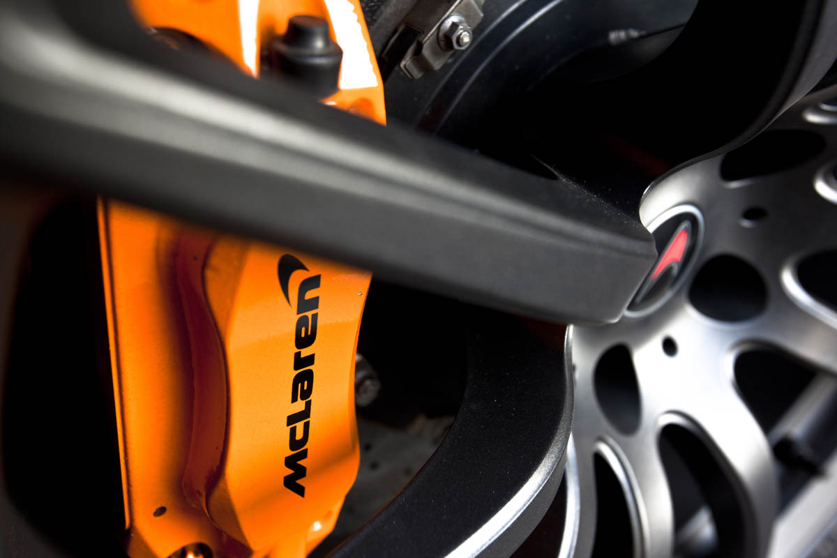 McLaren MP4-12C review brakes