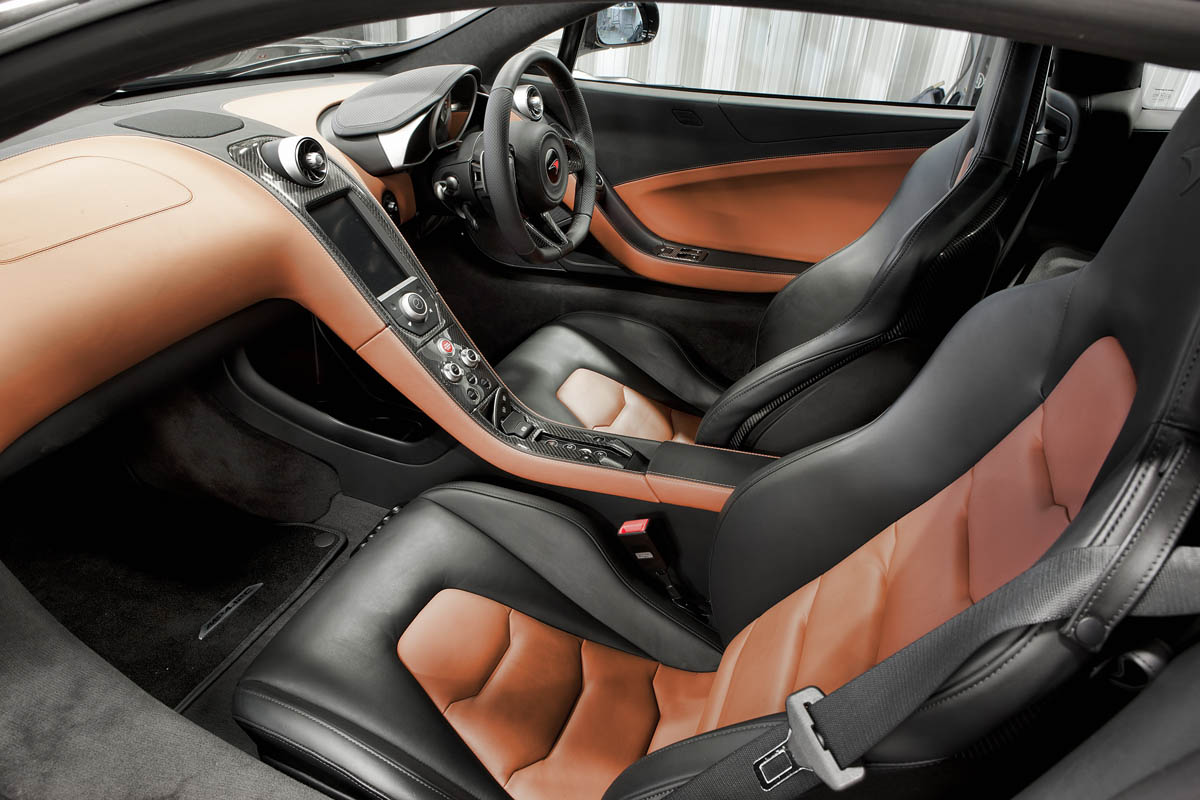 McLaren MP4-12C review interior