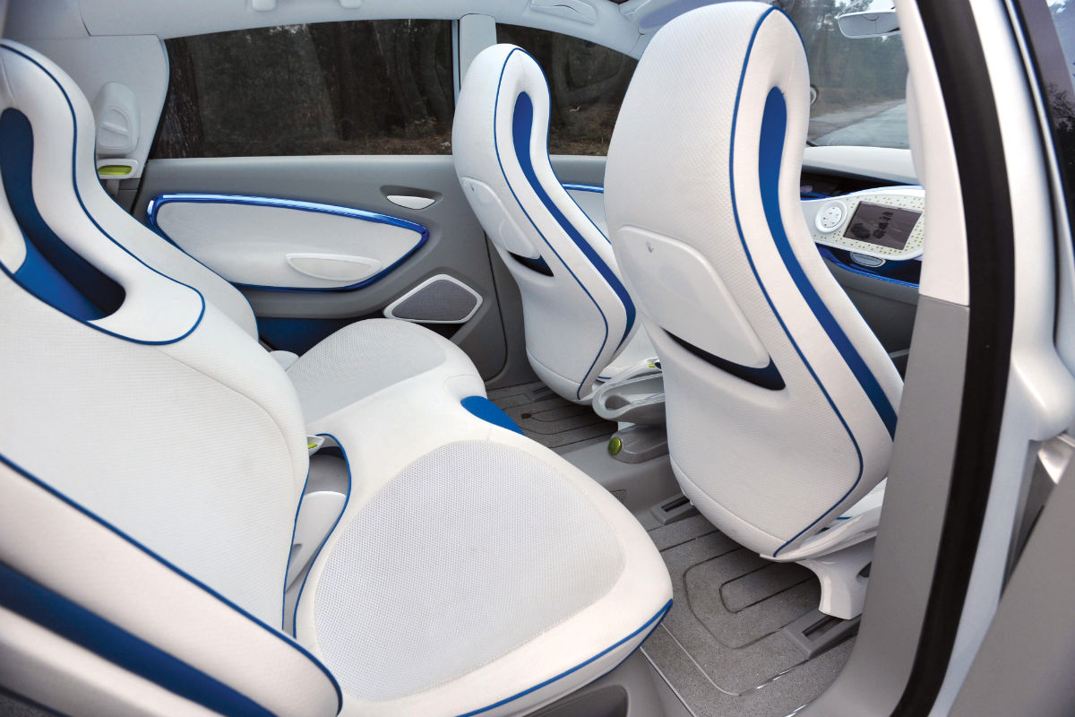 Renault ZOE preview rear seats