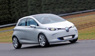 Renault ZOE preview cornering