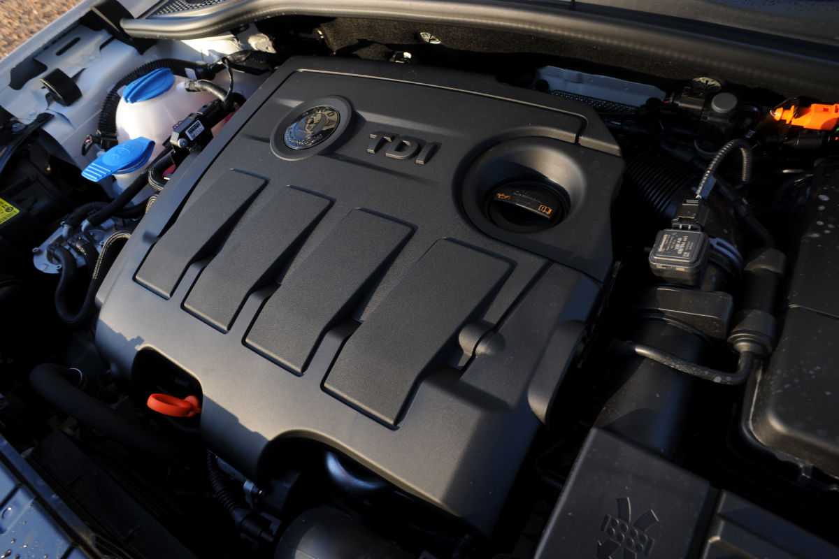 Skoda Yeti Greenline engine