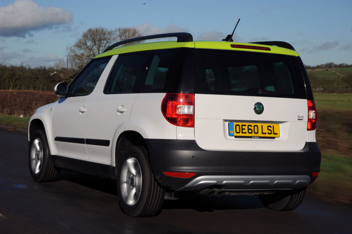 Skoda Yeti Greenline rear