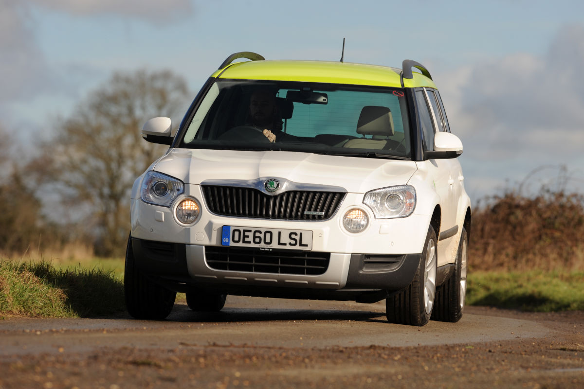 Skoda Yeti Greenline corner