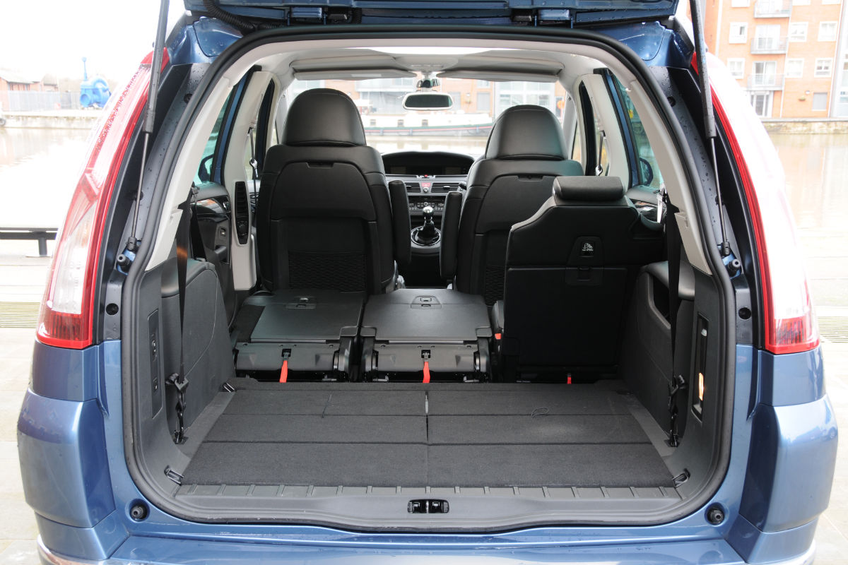 Citroen Grand C4 Picasso boot