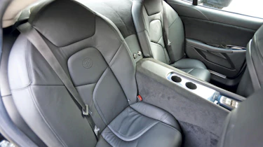 Fisker Karma rear seats
