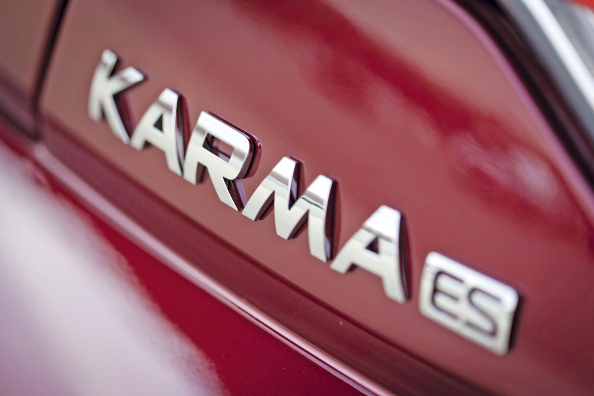 Fisker Karma badge