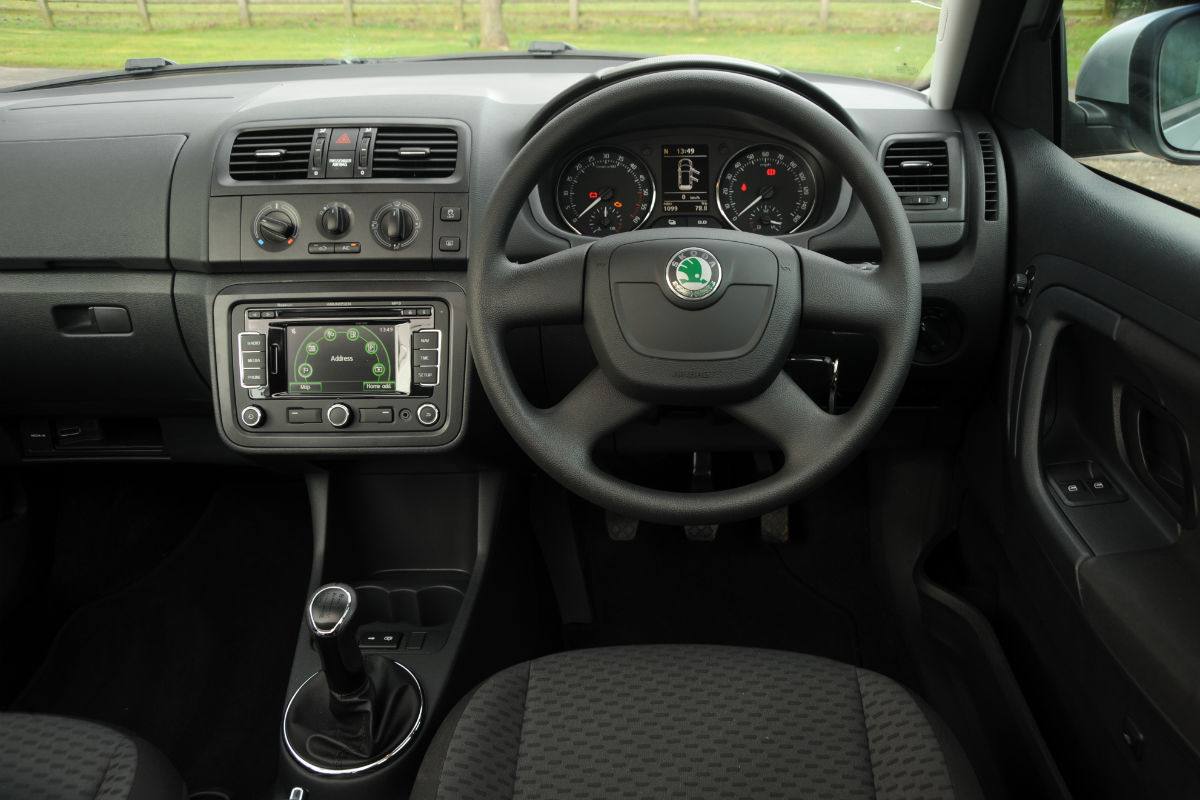 Skoda Fabia Greenline interior