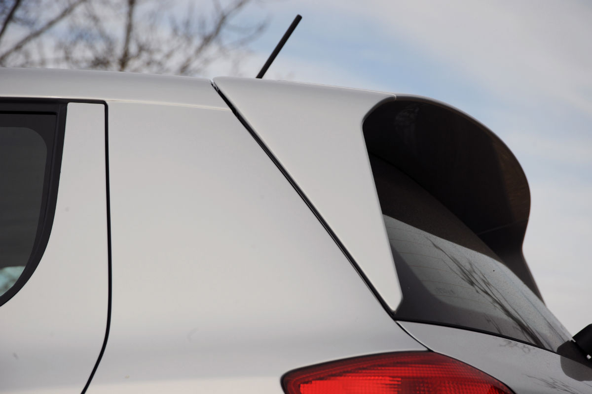 Skoda Fabia Greenline spoiler
