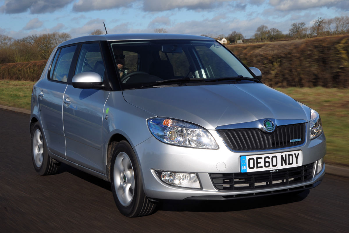 Skoda Fabia Greenline tracking