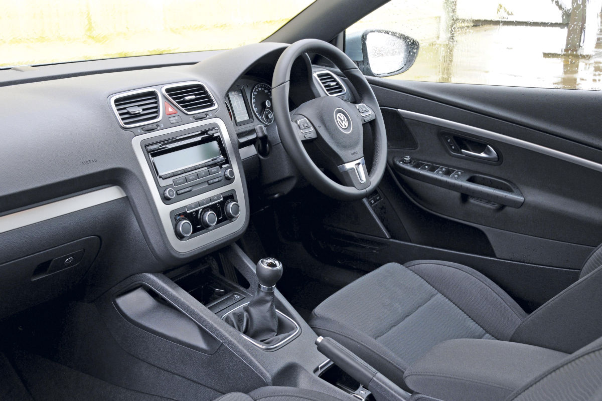 Volkswagen Eos Bluemotion interior