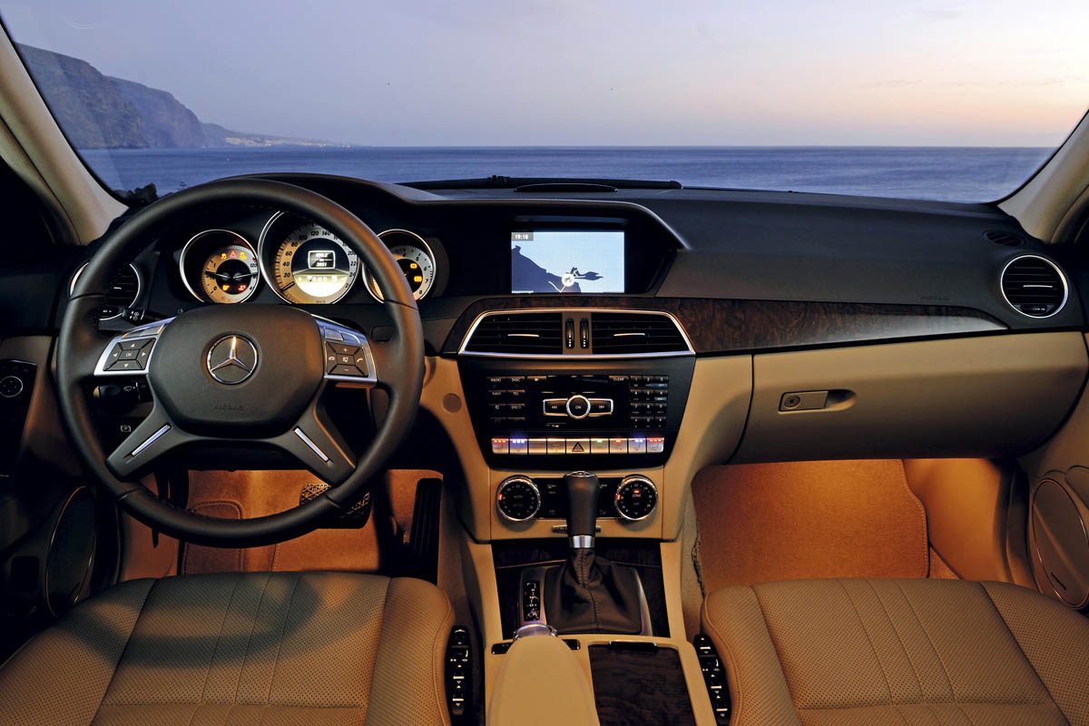 Mercedes C-Class interior