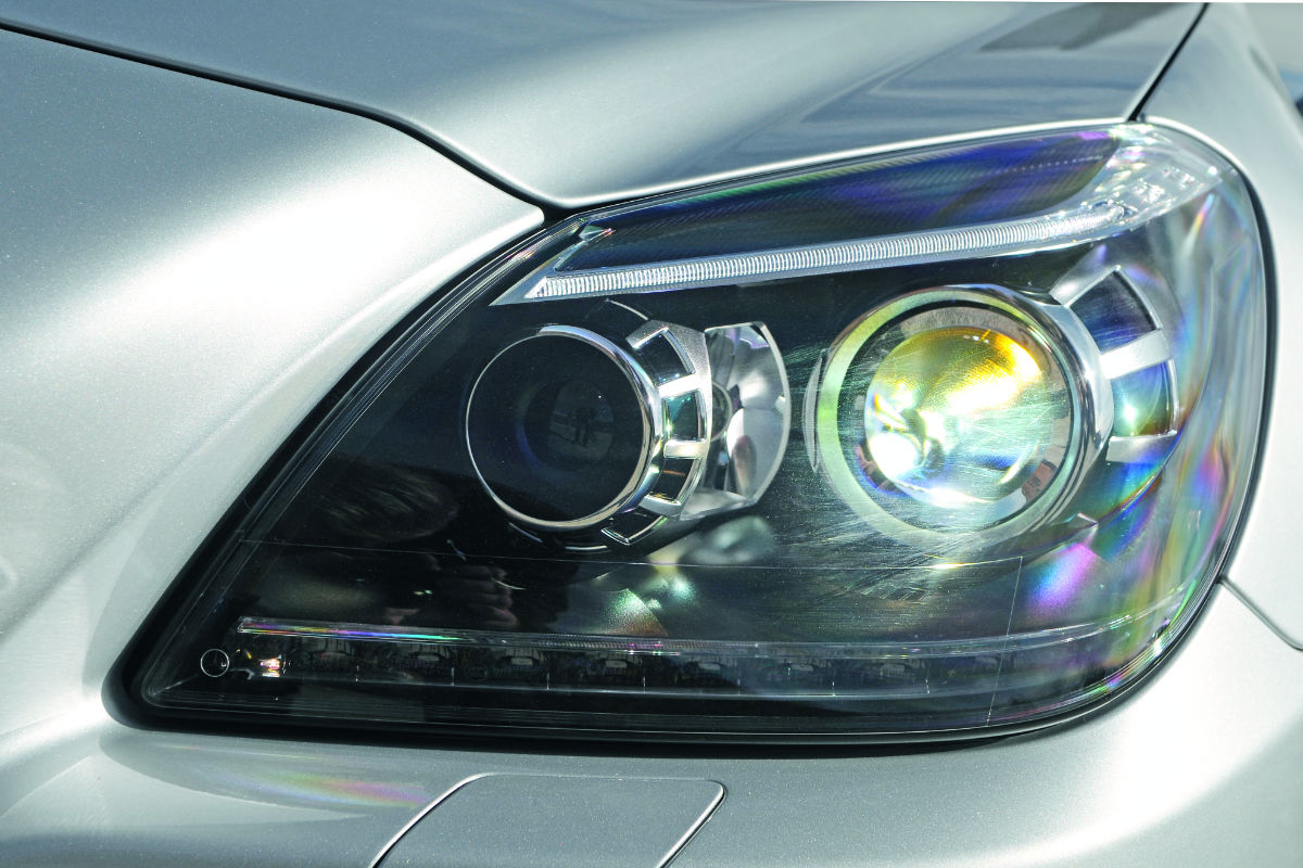 Mercedes SLK 350 light