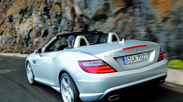 Mercedes SLK 350 rear
