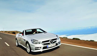Mercedes SLK 350 front