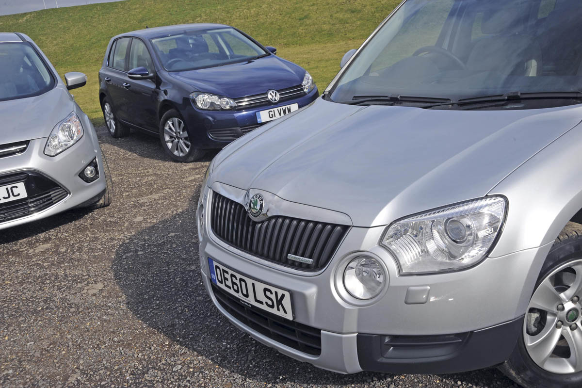 Skoda Yeti vs rivals
