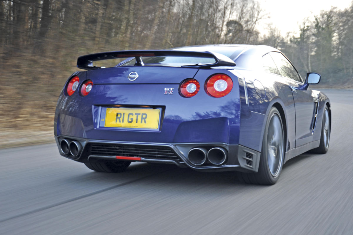 Nissan GT-R 2011 rear