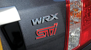 Subaru WRX STi badge