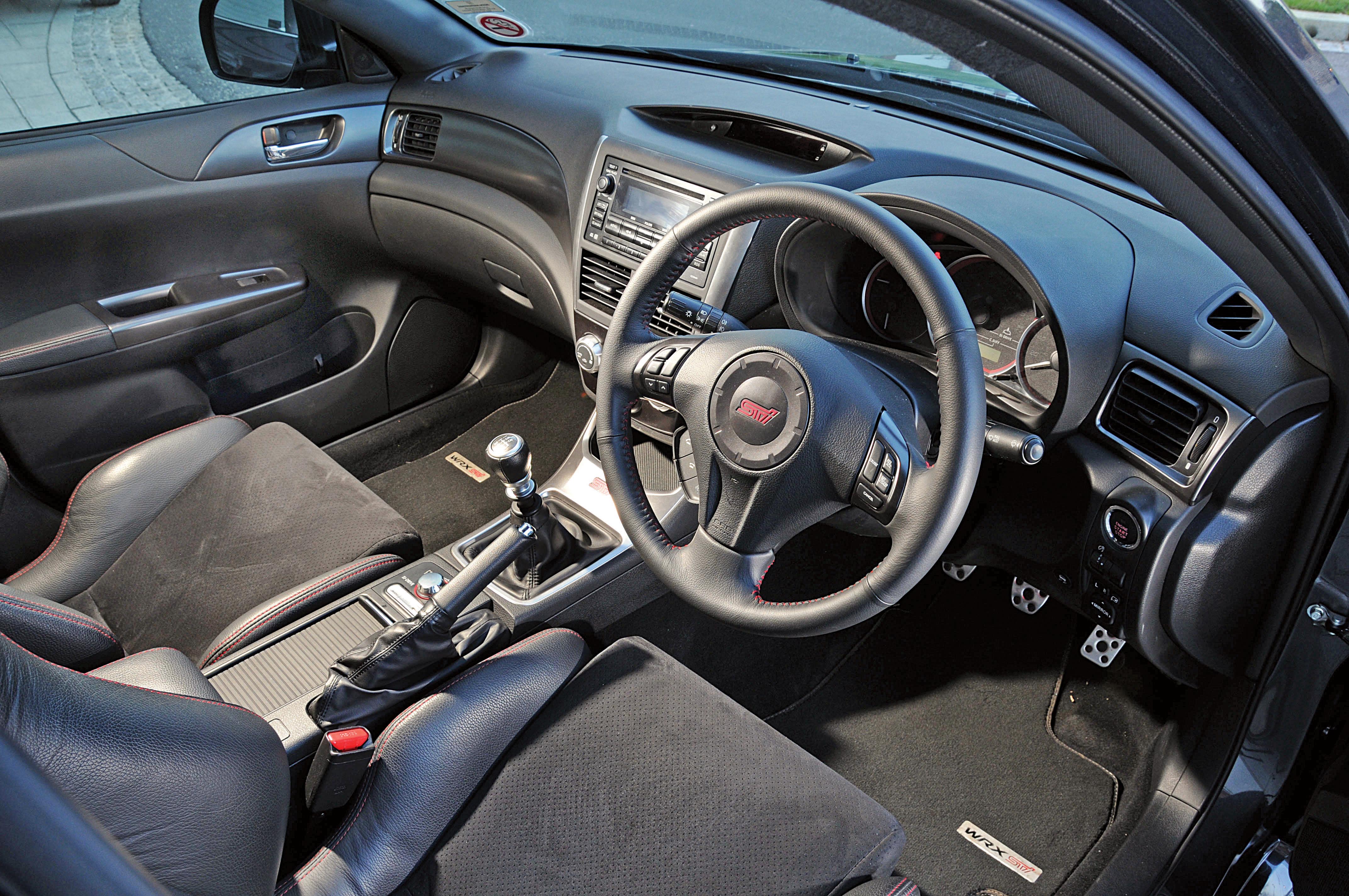 Subaru WRX STi interior