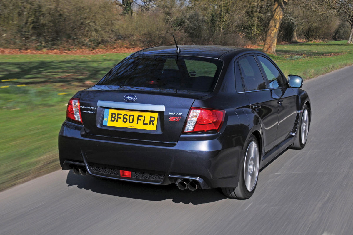 Subaru WRX STi rear