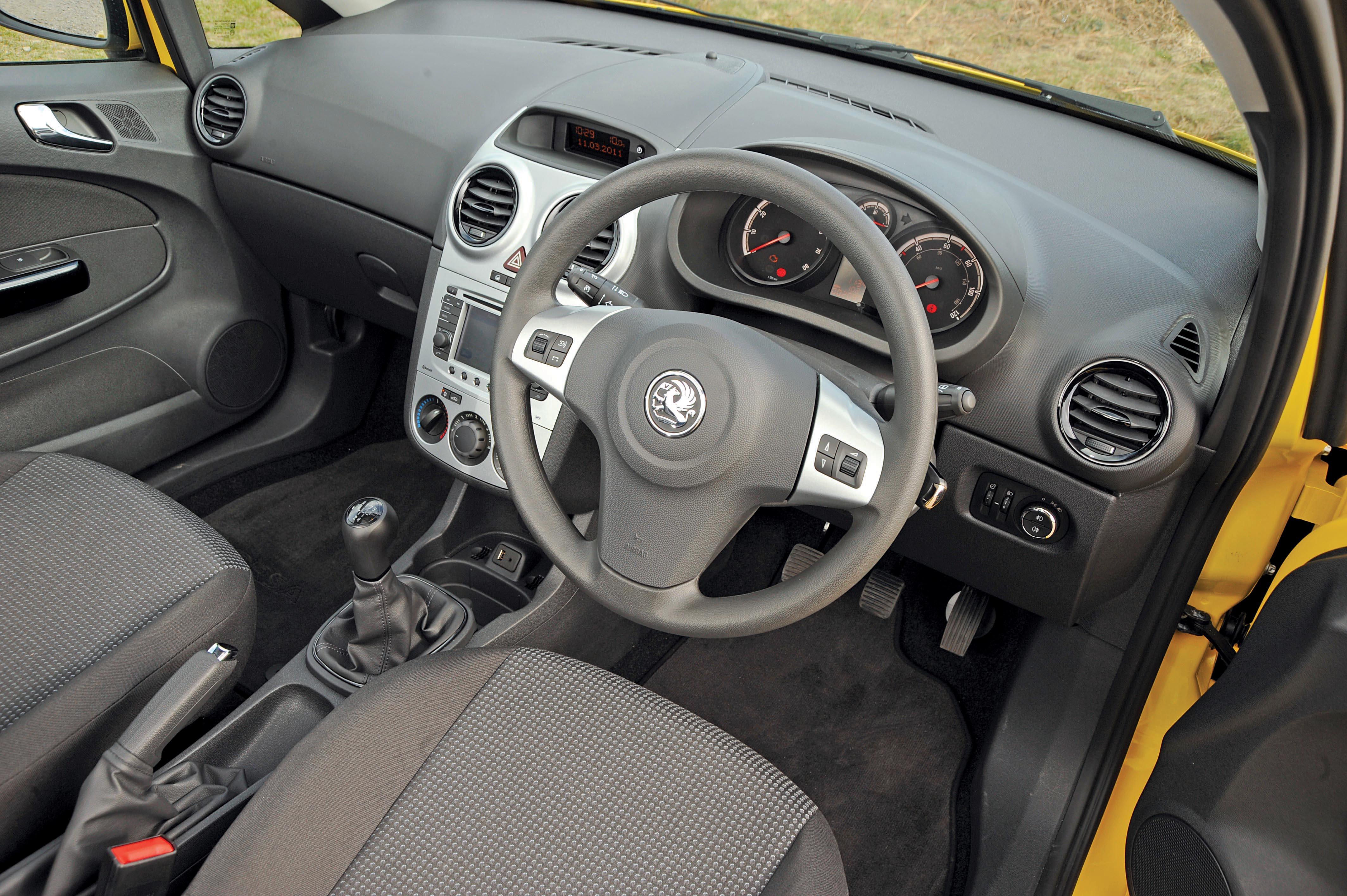 Vauxhall Corsa 1.2 interior