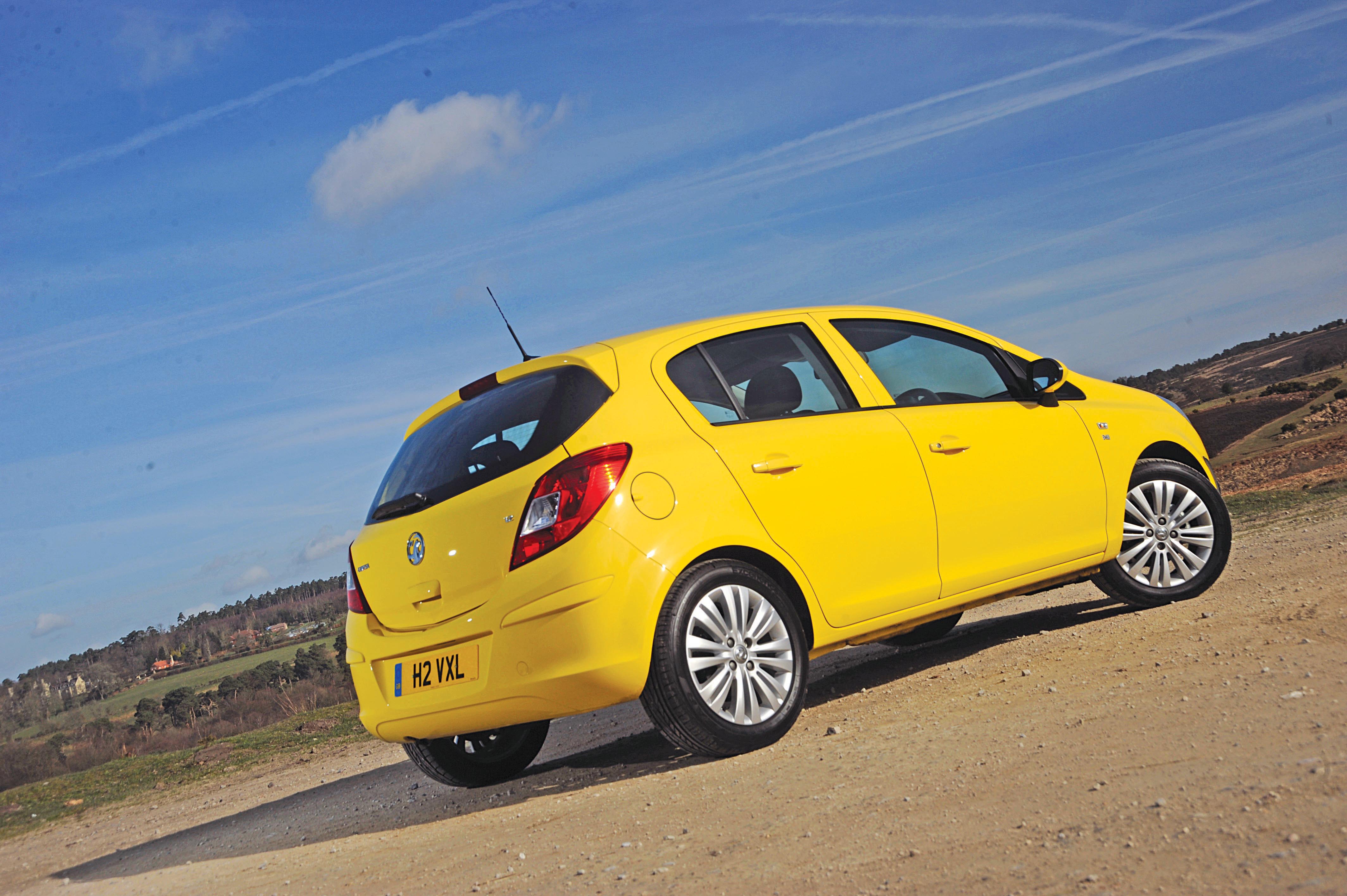 Vauxhall Corsa 1.2 rear