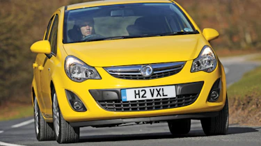 Vauxhall Corsa 1.2 front cornering