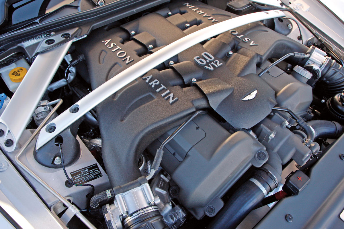 Aston Martin Virage V12 engine